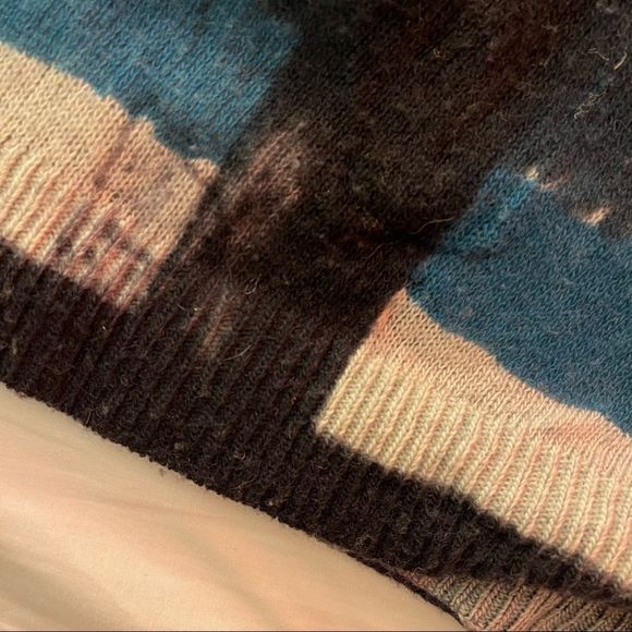 Banana Republic Priya Plaid Scarf in Teal - Picture 5 of 5